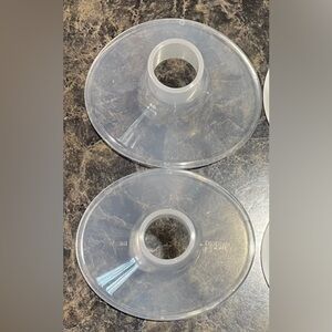 Set of 2 - 21mm Breast Pump Shield Flanges - Compatible with Medela Breast Pumps